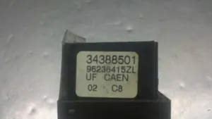 Fiat Scudo Interruptor de control del panel de luces 34388501