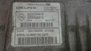 Renault Scenic RX Engine control unit/module 8200334419