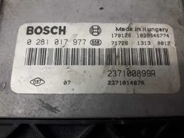 Opel Movano B Calculateur moteur ECU 0281017977
