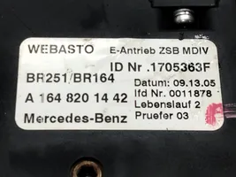 Mercedes-Benz ML W164 Installation de toit ouvrant électrique A164820q442