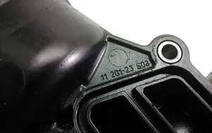 Audi Q7 4M Supporto di montaggio del filtro dell’olio 059115389AD