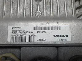 Volvo V60 Calculateur moteur ECU 31355712