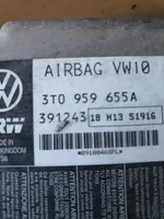 Skoda Superb B6 (3T) Sterownik / Moduł Airbag 3T0959655A