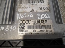 Audi A6 S6 C6 4F Moottorin ohjainlaite/moduuli 03G906016BF