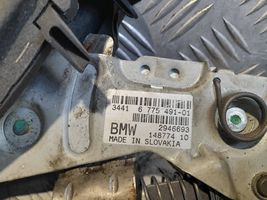 BMW 5 E60 E61 Käsijarru seisontajarrun vipukokoonpano 6775491