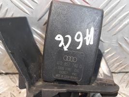 Audi A6 S6 C6 4F Takaistuimen turvavyön solki 4F0857740D