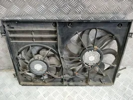 Volkswagen PASSAT B6 Kale ventilateur de radiateur refroidissement moteur 