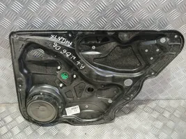 Volkswagen PASSAT B6 Fensterhebermechanismus ohne Motor Tür hinten 3C4839756H