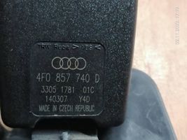 Audi A6 S6 C6 4F Fibbia della cintura di sicurezza posteriore 4F0857740D