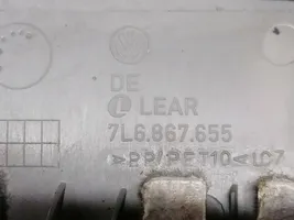 Volkswagen Touareg I Copertura del rivestimento bagagliaio/baule 7L6867655