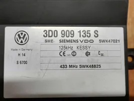 Volkswagen Touareg I Moduł / Sterownik systemu uruchamiania bezkluczykowego 3D0909135S