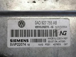 Volkswagen Touareg I Transmission gearbox valve body 0AD927755AB