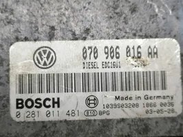 Volkswagen Touareg I Sterownik / Moduł ECU 070906016AA