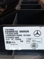 Mercedes-Benz C W204 Tavaratilan kaukalon tekstiilikansi A2046800102