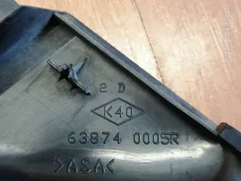 Renault Laguna III Listwa / Nakładka na błotnik przedni 638740005R