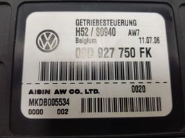 Audi Q7 4L Sterownik / Moduł skrzyni biegów 09D927750FK