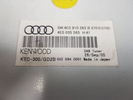 Audi A8 S8 D3 4E Antenas vadības bloks 4E0035563