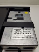 Audi Q7 4L Console centrale, commande de multimédia l'unité principale 4E0035785B