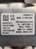 BMW 4 F32 F33 Matkustajan turvatyyny 39920519711