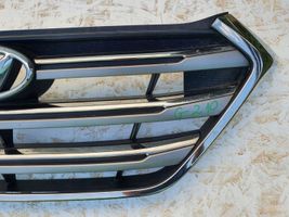 Hyundai Tucson LM Grille calandre supérieure de pare-chocs avant 86351D7100