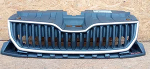 Skoda Fabia Mk3 (NJ) Grille calandre supérieure de pare-chocs avant 6V0853653