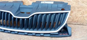 Skoda Fabia Mk3 (NJ) Grille calandre supérieure de pare-chocs avant 6V0853653