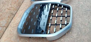 BMW 4 G22 G23 G24 G26 Grille calandre supérieure de pare-chocs avant 9850176-09