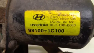 Hyundai Tiburon Tringlerie et moteur d'essuie-glace avant 98100-1C100