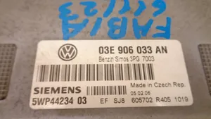 Skoda Fabia Mk1 (6Y) Komputer / Sterownik ECU silnika 03E906033AN