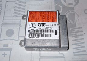 Mercedes-Benz ML W163 Oro pagalvių valdymo blokas A0015426018