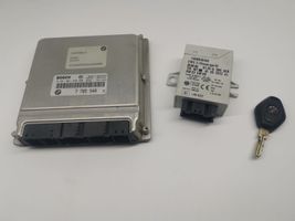 BMW 5 E39 Juego de cerradura y set ECU del motor 7785540