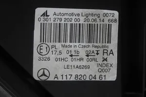 Mercedes-Benz CLA C117 X117 W117 Etu-/Ajovalo A1178200461