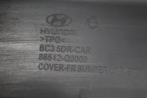 Hyundai i20 Active Labbro del paraurti anteriore 86512QQ000