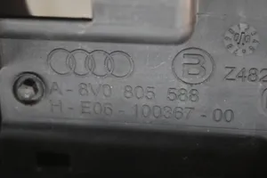 Audi A3 S3 8V Jäähdyttimen kehyksen suojapaneeli 8V0805588