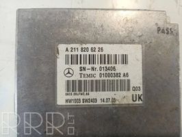 Mercedes-Benz S W220 Puhelimen käyttöyksikkö/-moduuli A2118206226