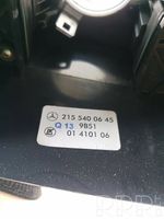 Mercedes-Benz S W220 Pyyhkimen/suuntavilkun vipukytkin 2155400645