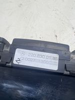 Mercedes-Benz S W220 Climate control unit 2208300185