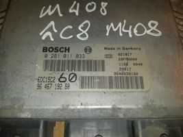 Citroen C8 Calculateur moteur ECU 0281011033