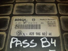 Volkswagen PASSAT B4 Sterownik / Moduł ECU 0281001312313