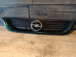 Opel Vectra B Grille calandre supérieure de pare-chocs avant 