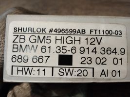 BMW 3 E46 Unité de commande / module de verrouillage centralisé porte 356914364