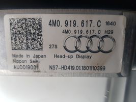 Audi Q7 4M Schermo del visore a sovrimpressione 4M0919617C
