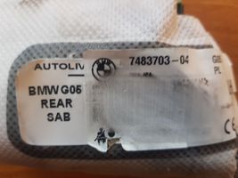BMW 5 G30 G31 Airbag portiera posteriore 7483703