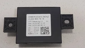 Mercedes-Benz C AMG W205 Camera control unit module A2229007414