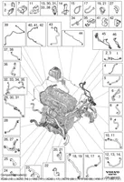 Volvo XC60 Variklio aušinimo vamzdelis (-ai)/ žarna (-os) 32138001