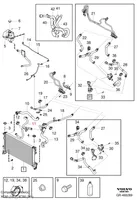 Volvo XC60 Coolant pipe/hose 31368405