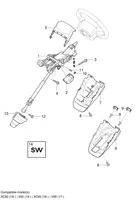 Volvo XC60 Steering column universal joint 31476844