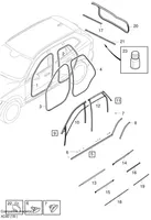 Volvo XC60 Etuoven kumitiiviste 32229253