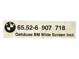 BMW 3 E46 Radio/CD/DVD/GPS-pääyksikkö 6934410