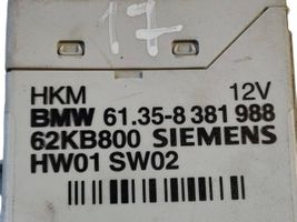 BMW 5 E39 Takaluukun/tavaratilan ohjainlaite/moduuli 8381988
